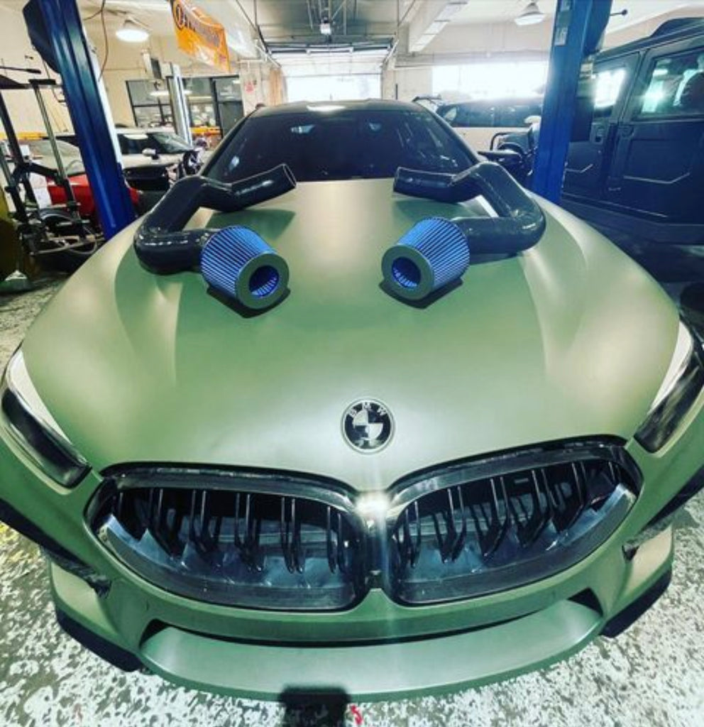 BMW M8 | M5 F90 | F92 | F93 Intake and Filters | F90 M5 FRONT MOUNT IN ...